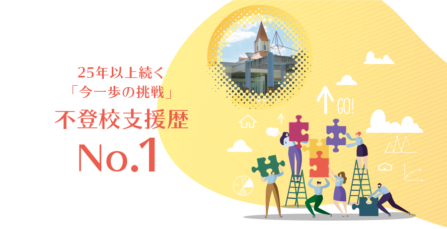 スライド2：不登校支援No1→学校の特徴にとぶ